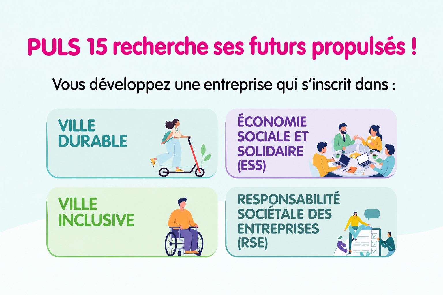 Appel à Candidature - PULS 15